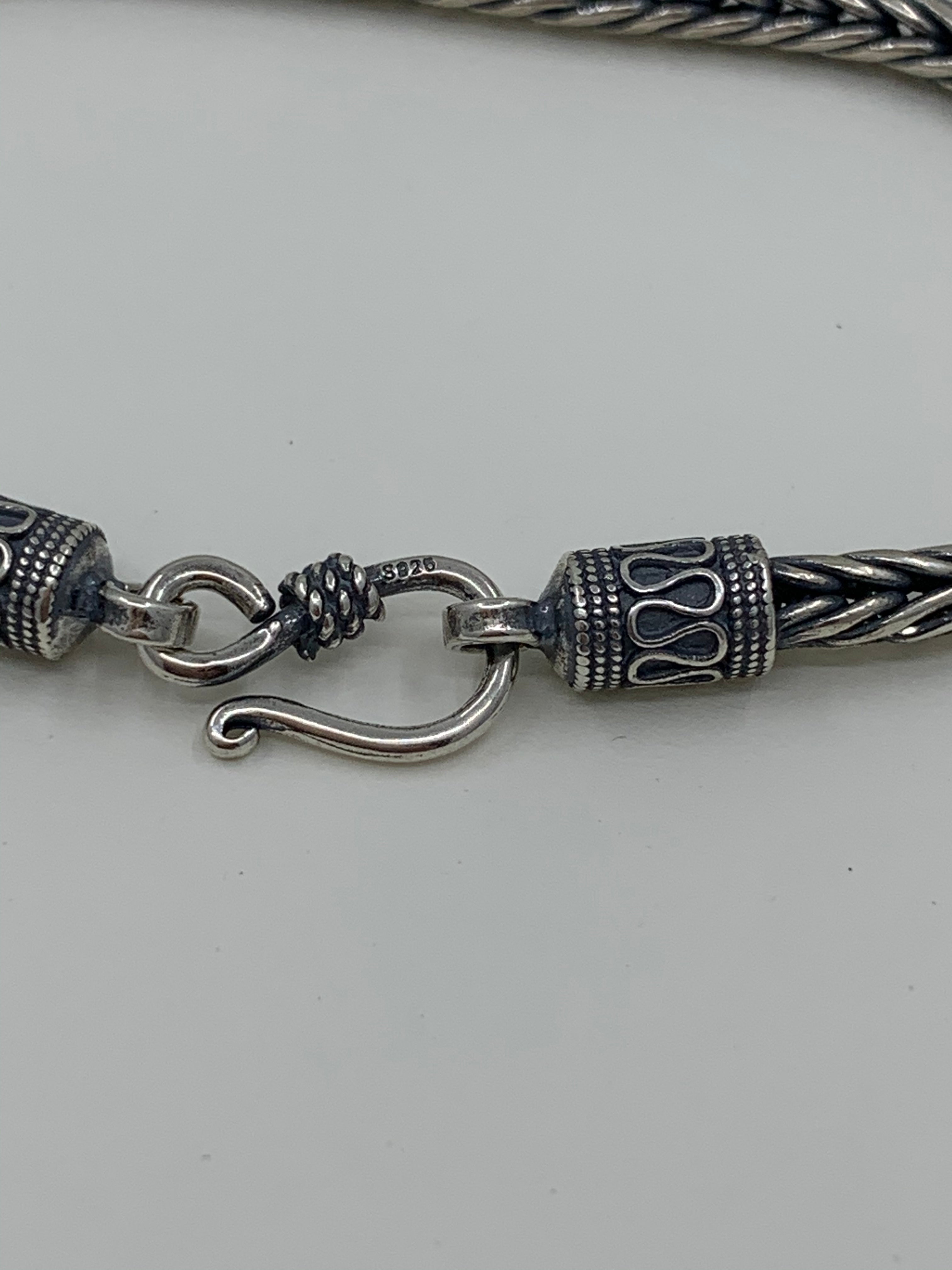 Silver Balinese Style Bracelet